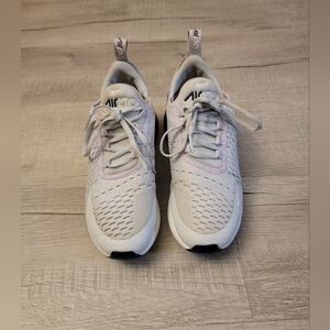 Nike Air270 Light Gray and Pale Pink Sneakers